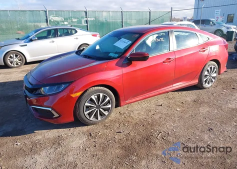 2019 Honda Civic Lx z USA, uszkodzony, nr VIN 2HGFC2F67KH534475